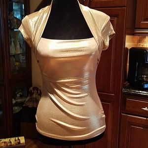 Cache Metallic Top